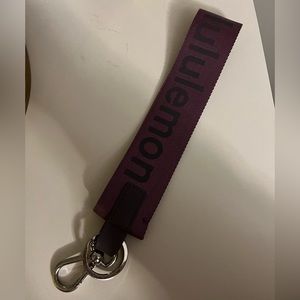 Lululemon Never Lost Keychain